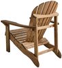 Gartensessel Skule aus Kiefernholz, klassisch im Adirondack-Design, braun, mit Armlehnen, für Outdoor Bild 2