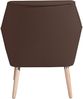 Sessel Kachka Bezug Kunstleder Buche natur / braun 21082 Bild 4