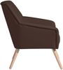 Sessel Kachka Bezug Kunstleder Buche natur / braun 21082 Bild 3