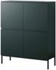 Selsey BEMMI Sideboards, melamine, Dunkelgrün, 100 cm breit Bild 2