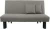 Faltsofa Kalomira Bezug Flachgewebe Metall schwarz / hellgrau 21500 Bild 3