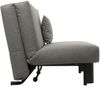 Faltsofa Kalomira Bezug Flachgewebe Metall schwarz / hellgrau 21500 Bild 4