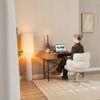 Bronx71 Esszimmerstuhl Coco drehbar Stoff meliert off-white/ schwarz Bild 4