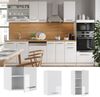 Hängeschrank Fame-Line Weiß Hochglanz 45 cm Vicco Bild 2
