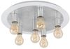 EGLO PASSANO LED Deckenleuchte weiß, silber 6xE27 Bild 2