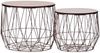 2er Set Couchtisch Kupferfarben Bild 2