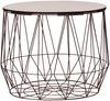 2er Set Couchtisch Kupferfarben Bild 3