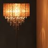 Relaxdays Stehlampe Organza Kristall Bild 4