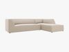Micadoni 4-Sitzer Modular Sofa Ruby Rechts Samt Salvador Beige Bild 2