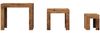 vidaXL Satztische 3 Stk. Altholz-Optik Holzwerkstoff 856672 Bild 4