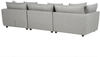 3-Sitzer Sofa hellgrau SIGTUNA Bild 5