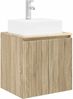 vidaXL Badezimmerschrank-Set 5 pcs Sonoma-Eiche Holzwerkstoff 3406401 Bild 5