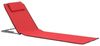 vidaXL Klappbare Strandmatte 2 Stk. Stahl und Stoff Rot 44329 Bild 2