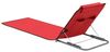 vidaXL Klappbare Strandmatte 2 Stk. Stahl und Stoff Rot 44329 Bild 4