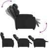 vidaXL Relaxsessel Schwarz Kunstleder 373486 Bild 4