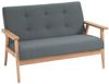 HOMCOM 2-Sitzer Doppelsofa Bild 5