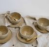 Leonardo MATERA Cappuccino Set anthrazit 8-teilig Bild 3