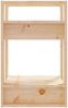 Bücherregal | Standregal 41x35x57 cm Massivholz Kiefer Bild 4