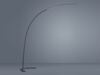 Trio Leuchten 'Shanghai' LED-Bogenlampe mit Dimmfunktion, LED fest integriert, Warmweiß, mit Fußdimmer Bild 4