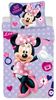 BERONAGE Kinderbettwäsche Minnie Mouse Baby / Kleinkind Hi There! Bettwäsche Linon / Renforcé, 100% Baumwolle, 2 teilig, 135x100 + 60x40 cm Bild 4