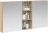 vidaXL Badezimmerschrank-Set 3 pcs 130 x 14,5 x 70 cm Holzwerkstoff 3403762 Bild 3