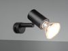 LED Badezimmerlampe dimmbar Schwarz, Spiegelklemmleuchte mit schwenkbarem Spot Bild 3
