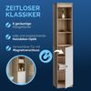 CASARIA® Badezimmerhochschrank >Oslo< im geschmackvollen Design Bild 3