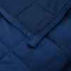 vidaXL Gewichtsdecke Stoff, 1x Gewichtsdecke, Blau, 138x200 cm, Stoff, 6 kg Bild 5