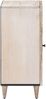 vidaXL Sideboard mit Speicher Weiß 40 x 33,5 x 75 cm Massivholz Mango 4018392 Bild 4