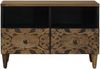 vidaXL TV-Schränk Braun 70 x 33,5 x 46 cm Massivholz Mango 4018333 Bild 3