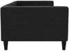 vidaXL Tagesbett Schwarz 90x190 cm Stoff 353995 Bild 4