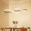 ZMH LED-Deckenlampe, 15W, verstellbares Licht und Höhe, mit Fernbedienung, mit 4000K, aus Silikon und Aluminium, für Esszimmer, Wohnzimmer, Büro, Cafeteria, Restaurant schwarz Bild 2