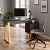 Vicco 'Nautica' Schreibtisch mit Kommode, Anthrazit Bild 4