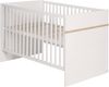roba Kindermöbelset 'Pia' - 3-teilig - Kinderbett 70 x 140 cm - Wickelkommode - Kleiderschrank - Weiß Bild 4