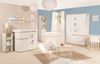 roba Kindermöbelset 'Pia' - 3-teilig - Kinderbett 70 x 140 cm - Wickelkommode - Kleiderschrank - Weiß Bild 3