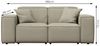 Gartensofa Loungesofa Sofa 2-Sitzer SUMMER wetterfester Stoff NXL Altweiß Bild 3