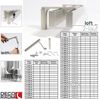 Deco-Raum® Gardinenschiene Innenlauf Loft | Größe: 380cm | Material: Aluminium | Farbe: Edelstahl-optik Bild 4