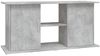vidaXL Aquariumständer Betongrau 121 x 41 x 58 cm Holzwerkstoff 833619 Bild 2
