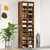 vidaXL Schuhschrank Altholz-Optik 54x34x183 cm Holzwerkstoff 859384 Bild 3