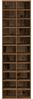 vidaXL Schuhschrank Altholz-Optik 54x34x183 cm Holzwerkstoff 859384 Bild 5