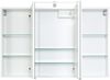 Spiegelschrank >Graphit< in Weiß - 100x64x20cm (BxHxT) Bild 2
