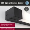 Selection Bathroom LED Spiegelleuchte Quasar IP44 3000K 900lm 230V 11,2W Schwarz Bild 3