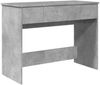 vidaXL Schminktisch mit Spiegel Betongrau 100x45x76 cm 840698 Bild 2