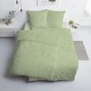 Estella Interlock Jersey Bettwäsche Titus 6886-530 grün Rauten 135x200 Bild 4