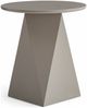 Couchtisch Aruna Ø50 cm - MDF Tisch in Taupe, FSC-zertifiziert Bild 4
