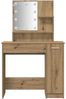 vidaXL Schminktisch-Set mit LED-Leuchten Artisan-Eiche Holzwerkstoff 3329186 Bild 5