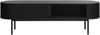 TV-Schrank >Salou< in Schwarz Lackiert - 160x48x45 (BxHxT) Bild 3