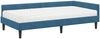 vidaXL Eckbettgestell mit Matratze Sonstiges 2 pcs Blau Samt 3393705 Bild 4