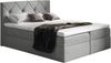 99rooms Arian Boxspringbett Kunstleder 160x200 cm Grau Bild 4