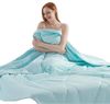 Elegear Sommerbettdecke Sommerdecke 150x200/200x220cm Kühldecke mit Japanische Arc-Chill 3.0, Füllung: DARCON 3D-Hohlfasern + Jade-Masterbatch, Bezug: 100% Arc-Chill Kühlgewebe (japanisch), Kühlende Bettdecke aus Kühlfasern, superweich, antiallergisch Bild 4